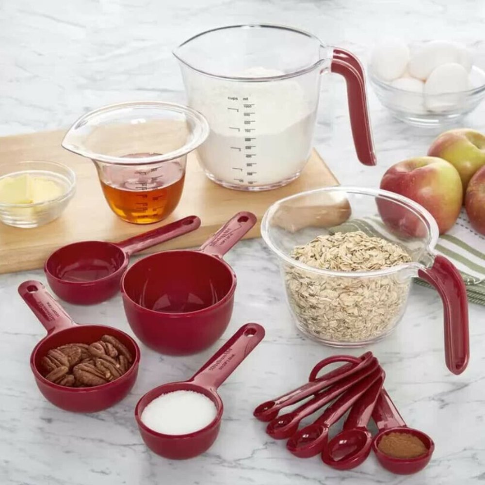 Kitchenaid Measuring Cups 12-Piece Includes Spoons Set